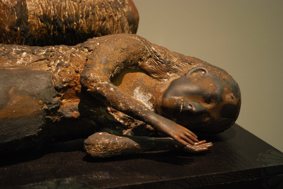 GAM - MALINCONIA_147.JPG - KIKI SMITH - Norimberga 1954 - DONNA E PECORA (2005)